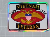 Vietnam veteran sticker