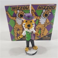 (2) Mizzou Truman Mardi Gras Bobbleheads NIB