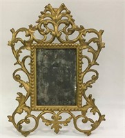 Ornate Brass Table Top Picture Frame