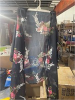 (4XL) Floral Kimono