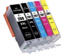 INK CARTRIDGE REPLACEMENTS FOR CANON PGI 280XXL