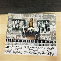 Autographed 1966 NCAA Basketball , Texas Western