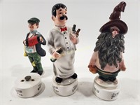 1960s Musical Liquor Canisters