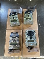 (4) Trail Cameras Lot - refurbished by Factory