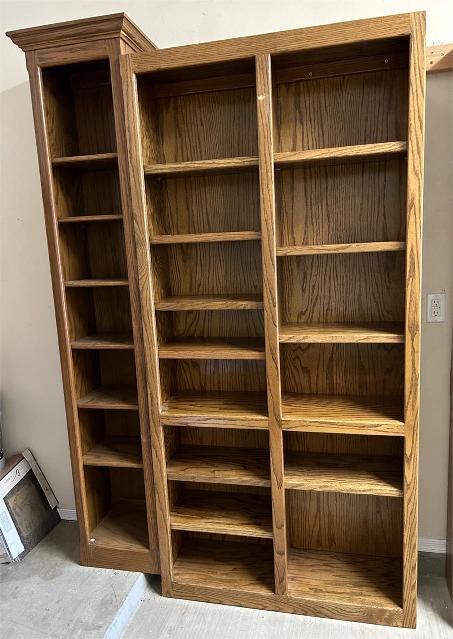 Dark Oak Bookshelf + Tower