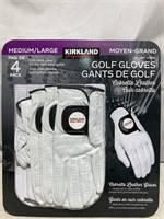 Signature Golf Gloves Size M *Opened Package