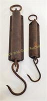 (2) Antique Salters & Royal Weight Scales