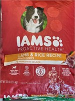 30 lb Iams Lamb n Rice Dog Food