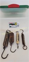 (4) Various Antique Weight Scales