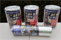4 Rolls of Reflectix Foil Faced Insulation
