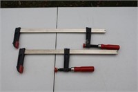 Pair of 18" F-Clamps