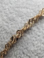 $1200  10K, 2.36G, Men'S 9" Bracelet Bracelet