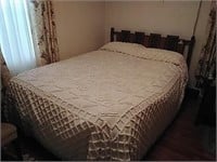 Queen Size Bed Frame , Head Board & Dresser 30" X