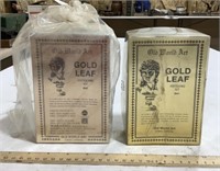 Old world art gold leaf antiquing kits