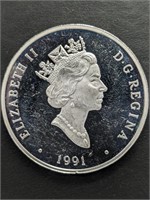 31.2G, Silver, 1991 Coin