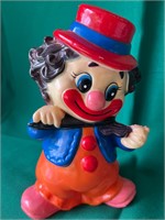 Vintage Clown Bank 7 1/2”