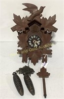 West German Made Cuckoo Clock