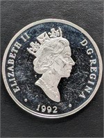 31.22G, Silver, 1992 Coin