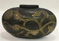 Oriental Mixed Metal Vase