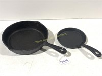 Pair of Small Cast-Iron Skillets