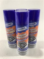 (4) 15OZ New Cans of GUNK Engine Degreaser