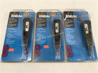 (3) New IDEAL Non-Impact Punch Down Tools