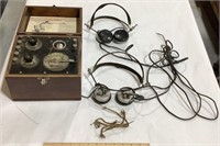 Westinghouse Aeriola Sr. receiver w/headphones