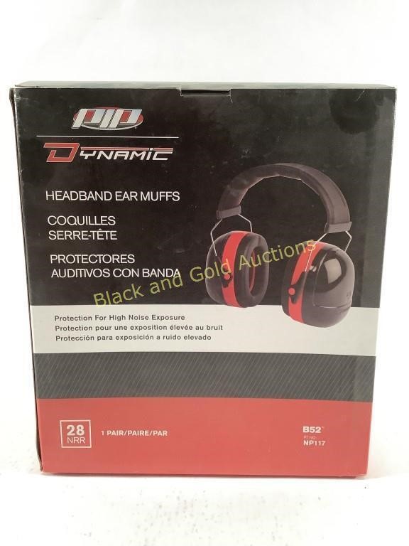 New PIP Dynamic Headband Ear Muffs 28 NRR