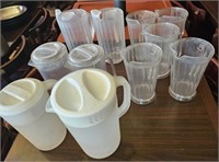 Lot of 11 water pitchers