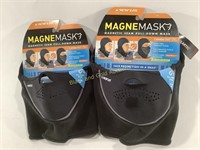 (2) New Seirus Magnemask Magnetic Seam Mask