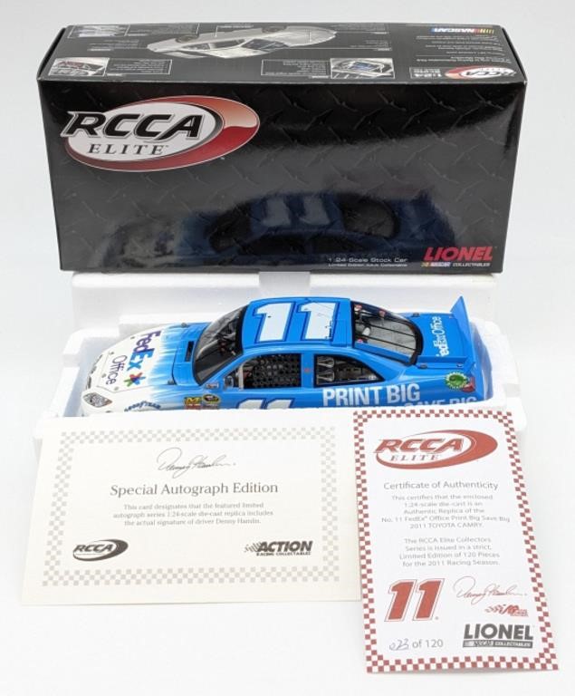 1/24 RCCA Elite Denny Hamlin Stock Car
