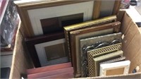 BX OF PICTURE FRAMES