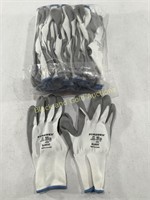(12) New Pairs of PYRAMEX GL403C Work Gloves