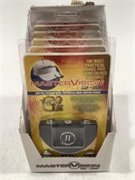 (6) New MasterVision Hat/Cap Light Hunter Model