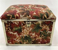 Floral Storage Chest With Table Cloths