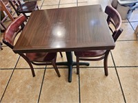 30" x 24" Table & 2 Chairs