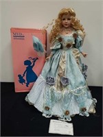 25 inch vintage Marian Yu doll with certificate