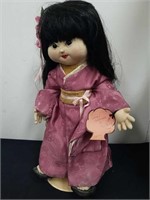 18-in locally handmade doll by the dollie tree