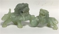 Oriental Jade Carved Fudog