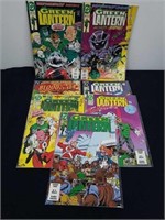Vintage bagged DC Green Lantern comics