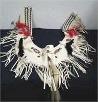 Vintage Native American horse breast collar