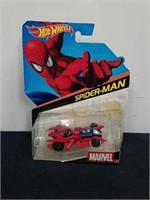 Collectible Hot Wheels Spider-Man car