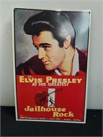 11x17-in metal Elvis Presley sign