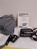 Yashica Samurai camcorder with accessories