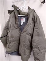 Giorgio Armani hooded winter jacket size extra