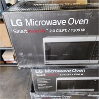 LG NeoChef 24"W, 2.0 cu.ft. SS 1200W Microwave