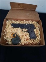 Little Beirut M92fs soap pistol and grenade
