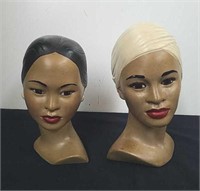 Vintage 7.5 and 8 in ethnic busts