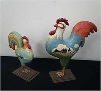 8.5 and 11 in chicken decor