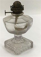 The P & A Mfg Co. Glass Oil Lamp